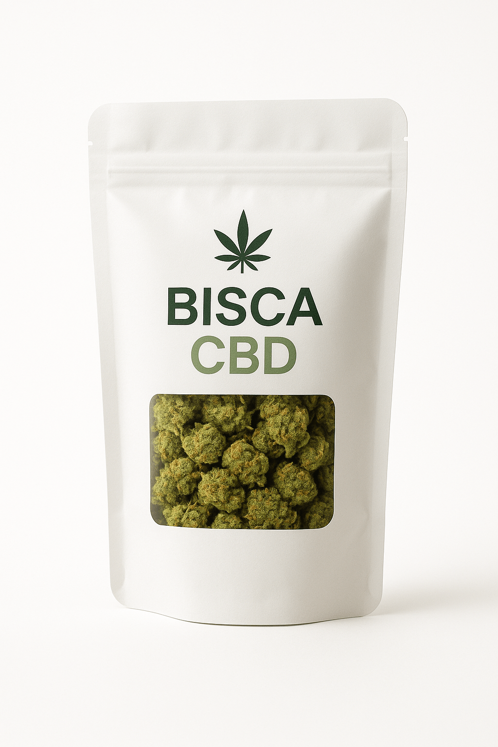 Sachet de fleurs CBD White Widow premium BISCA CBD – small buds naturels et de qualité