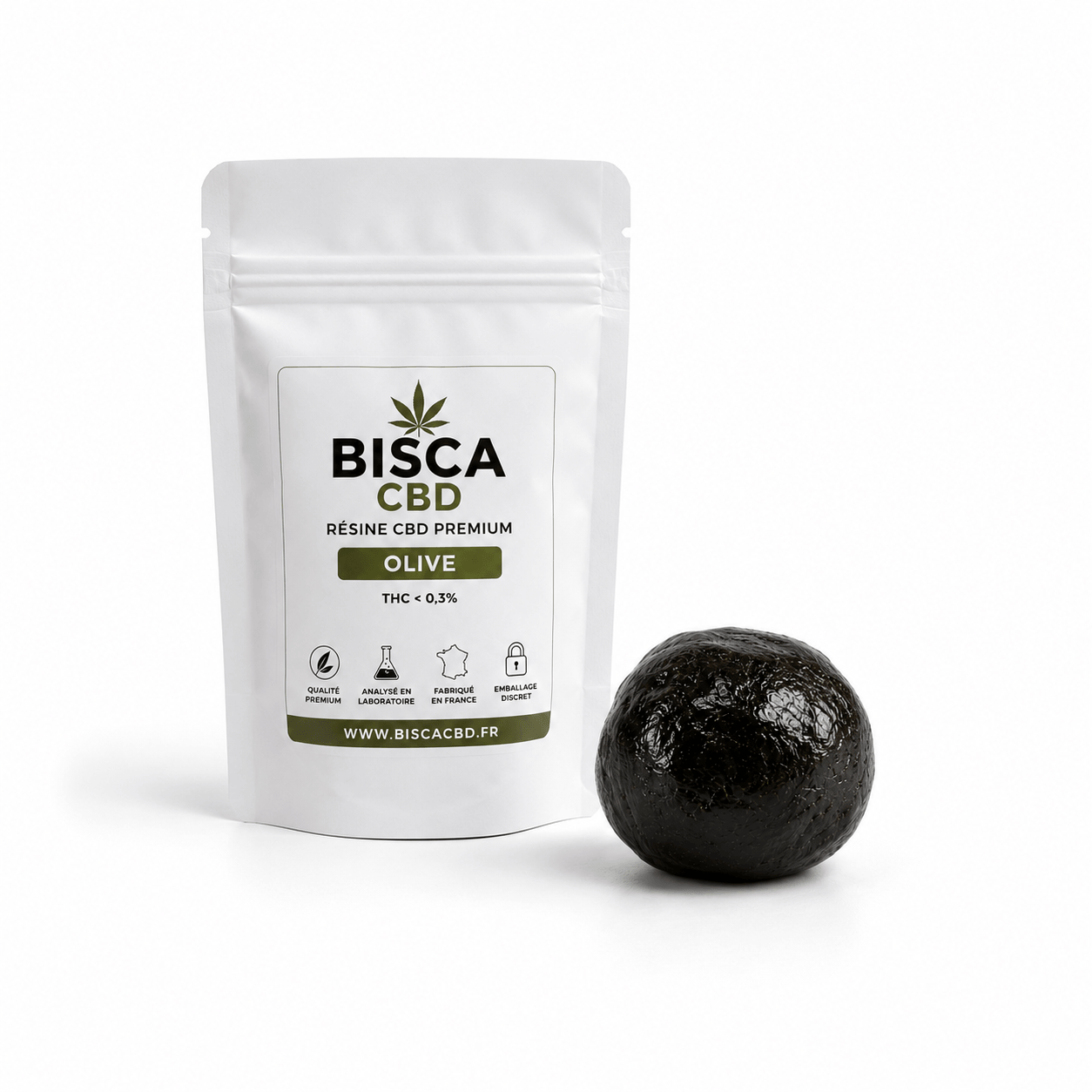Olive – Résine CBD Premium